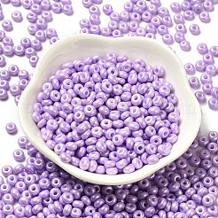 Baking Paint Luster Glass Seed Beads&nbsp;X1-SEED-B001-04A-09