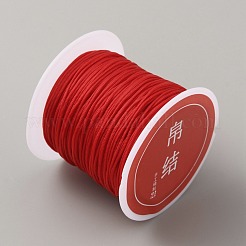 Nylon Braided Cord&nbsp;NWIR-WH0002-02I