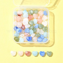 60Pcs 6 Colors Opaque Acrylic Beads&nbsp;MACR-FS0001-69
