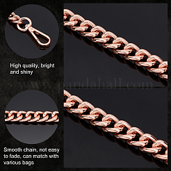 1Pc Aluminum Curb Chain Bag Straps&nbsp;FIND-PH0006-17