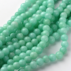 Natural & Dyed White Jade Beads Strands&nbsp;GSR055