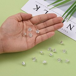 Multi-Petal Filigree Iron Bead Caps&nbsp;E114-S