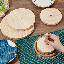 木製粘土モデリングツールセット1セット  古いレース  120~241x24.5~25mm&nbsp;WOOD-BC0001-34