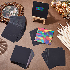 3 Sets Magic Rainbow Scratch Paper Art&nbsp;DIY-UN0008-51