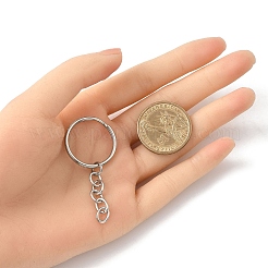 304 Stainless Steel Split Key Rings&nbsp;KEYC-JKC01372-01