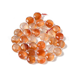 Natural Flower Agate Bead Strands&nbsp;G-NH0013-A01-01
