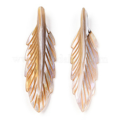 Natural Freshwater Shell Pendants&nbsp;SHEL-N026-140