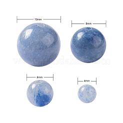 340Pcs 4 Sizes Natural Dyed & Heated Blue Aventurine Beads&nbsp;G-LS0001-19