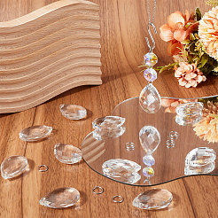 DIY Teardrop Suncatcher Making Finding Kits&nbsp;DIY-SP0001-28