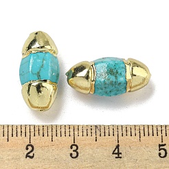 Rack Plating Brass Beads&nbsp;KK-C049-04C-G