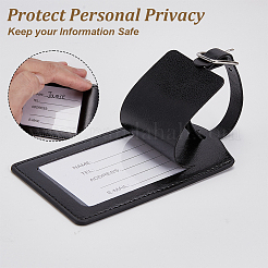 10Pcs 2 Styles Leather Luggage Tags&nbsp;FIND-GO0004-37