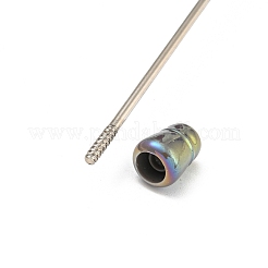 UV Plated Plastic Ball-Point Pen&nbsp;AJEW-C038-03I