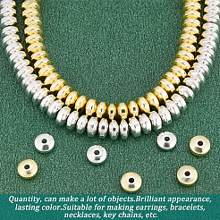 4 Strands 2 Colors Electroplate Non-magnetic Synthetic Hematite Beads Strands&nbsp;G-BC0001-42