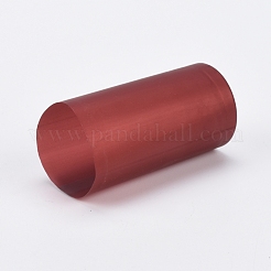 PVC熱収縮フィルム  赤ワインシーリングフィルム  コラム  ブラウン  61x32x29.5mm  インナーサイズ：32mm&nbsp;DIY-WH0195-22E
