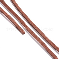 スエード調コード  サドルブラウン  2.7mm  1m/連について&nbsp;OCOR-WH0043-L021