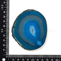 Natural Agate Coaster&nbsp;AJEW-NH0001-04G-01