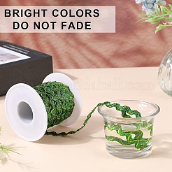 1Pc Sparkle Wavy Polyester Ribbons&nbsp;OCOR-GF0003-01E