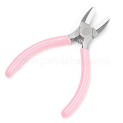 45＃炭素鋼ジュエリープライヤー  短チェーンペンチ  フェロニッケル  ピンク  13x8.95x1のCM。&nbsp;PT-L007-01F
