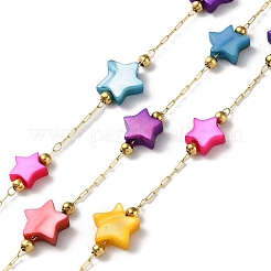 Ion Plating(IP) Real 18K Gold Plated 316 Stainless Steel Paperclip Chains&nbsp;AJEW-Z026-02E