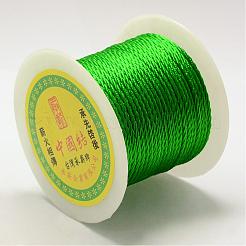 ナイロン糸  グリーン  3.0mm  約27.34ヤード（25m）/ロール&nbsp;NWIR-R026-3.0mm-233