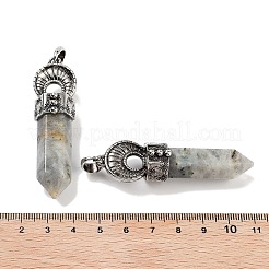 Natural Labradorite Pointed Big Pendants&nbsp;G-Q163-02AS-07
