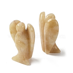 Natural Yellow Jade Carved Angle Figurines&nbsp;GG-CBA9C2C-A19