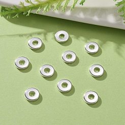 201 ステンレススチールリンクリング  ドーナツ  銀  9x1.5mm  内径：4mm&nbsp;STAS-F192-002S-03