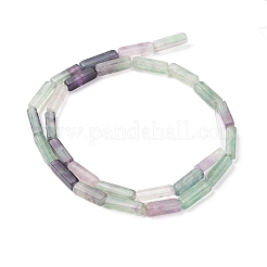 天然石蛍石ビーズ連売り  直方体の  13~14x4~4.5x4mm  穴：1.4mm  約28~31個/連  15.47''（39.3センチメートル）&nbsp;G-G837-26