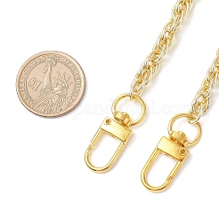 2Pcs 2 Sizes Brass Rope Chain Bag Extension Chains&nbsp;FIND-JF00172