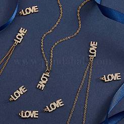 5Pcs Brass Micro Pave Clear Cubic Zirconia Pendants&nbsp;ZIRC-SZ0002-02