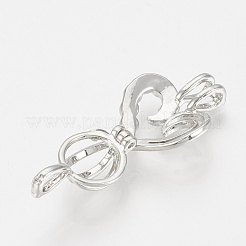 Brass Locket Pendants&nbsp;KK-T026-23S