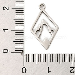 Non-Tarnish 304 Stainless Steel Pendants&nbsp;STAS-S123-01P-02