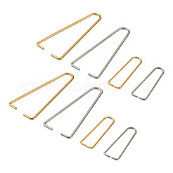 PVD Vacuum Plating 304 Stainless Steel Ice Pick Pinch Bails&nbsp;STAS-TA0001-27