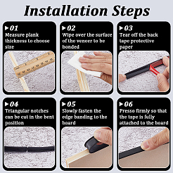 1 Roll TPE Self-Adhesive Flexible Molding Trim&nbsp;DIY-BC0017-38B