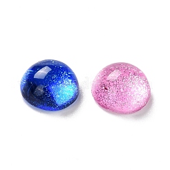 Electroplate Glass Cabochons&nbsp;EGLA-A005-03A