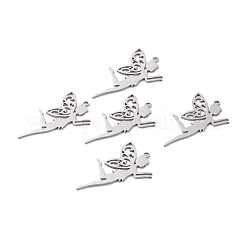 Tarnish Resistant 201 Stainless Steel Pendants&nbsp;STAS-T056-LA326-1