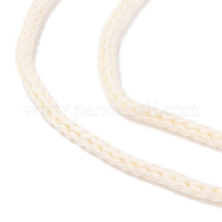 コットン糸  DIYの工芸品について  ギフトラッピングとジュエリー作り  ベージュ  3mm  約150m /ロール&nbsp;OCOR-F013-01