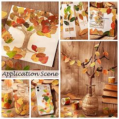Paper Fallen Leaves Sticker Rolls&nbsp;DIY-C080-01E