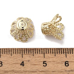 Brass Bead Caps&nbsp;KK-K383-15A-G