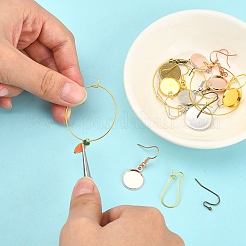 75Pcs Iron Earring Hooks&nbsp;IFIN-CJ0001-70