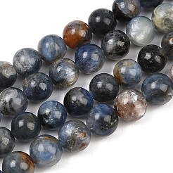 Natural Kyanite/Cyanite/Disthene Beads Strands&nbsp;G-G272-A01-8mm