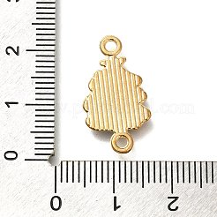 Christmas Alloy Green Enamel Links&nbsp;FIND-I040-02B