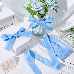 10 Yards Polyester Ruffled Lace Ribbon&nbsp;DIY-CY0001-23A