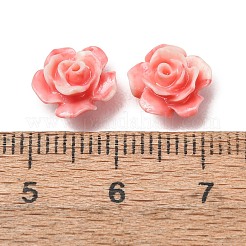 Synthetic Coral Dyed Carved Beads&nbsp;SH-CBAE713-03C