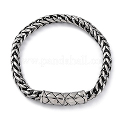 316 Surgical Stainless Steel Wheat Chain Bracelets for Men Women&nbsp;BJEW-Q349-16P