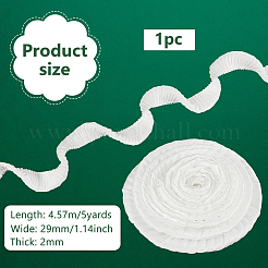 5 Yards Folded Polyester Pleated Ribbon&nbsp;OCOR-FG0002-13