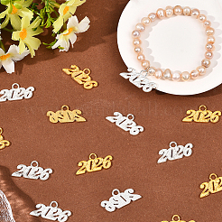 40Pcs 2 Colors Alloy Pendants&nbsp;FIND-SC0020-50