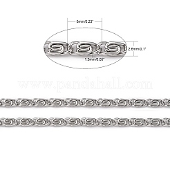 Tarnish Resistant 304 Stainless Steel Lumachina Chains&nbsp;CHS-R009-14