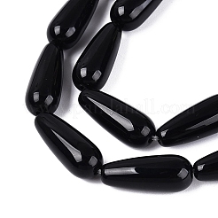 Opaque Glass Beads Strands&nbsp;GLAA-Q113-03A-CM