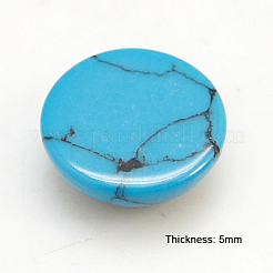 Synthetic Turquoise Cabochons&nbsp;G-H1596-FR-10mm-17